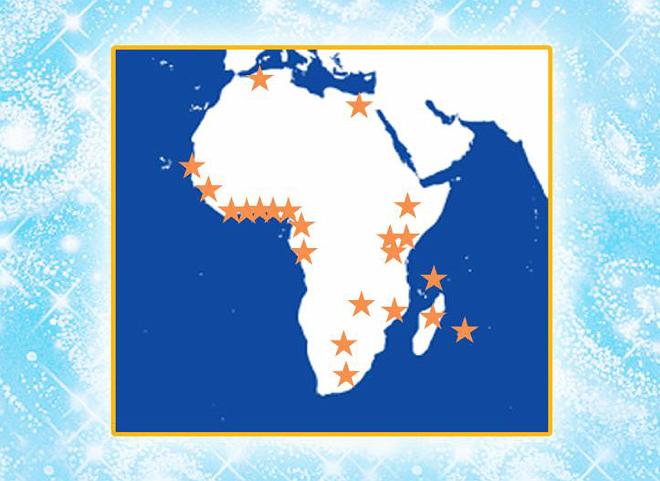 03_Africa Combined.jpg - With Teachers of the Transcendental Meditation Technique from more countries, Africa will begin to shine with Maharishi's knowledge.